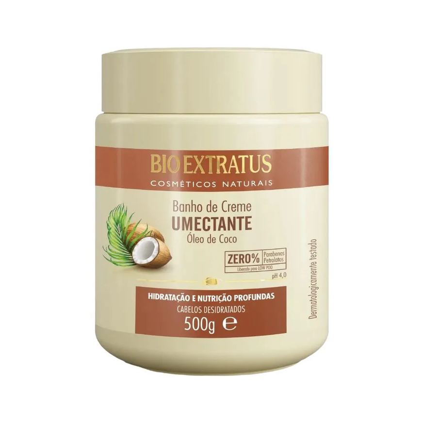 Bio Extratus Banho de Creme Cabelos Desidratados Umectante 500ml