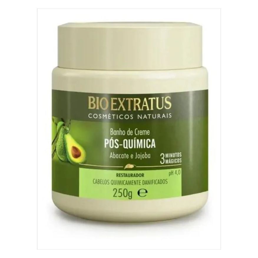 Bio Extratus Banho de Creme Tratamento Restaurador Pós Quimica 250ml