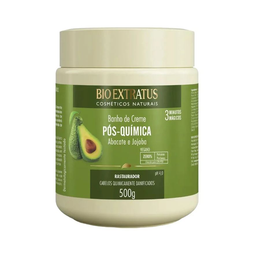Bio Extratus Banho de Creme Tratamento Restaurador Pós Quimica 500ml