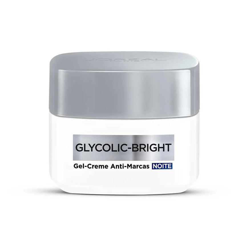 L'oreal Kit L'Oréal Paris Glycolic-Bright Rotina Completa - Gel Limpeza + Sérum + Gel-Creme Noite