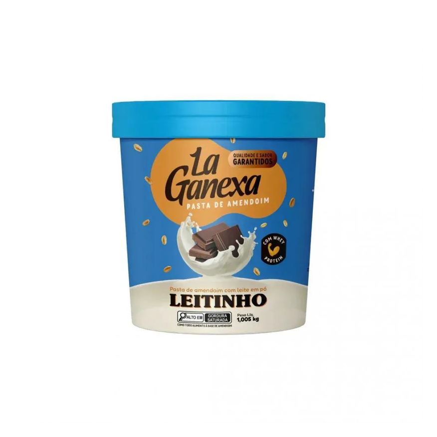 Amend Pasta de Amendoim Integral Gourmet (1,05kg) – Sabor: Leitinho