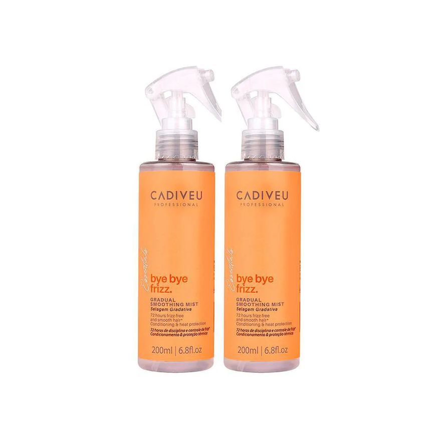 Cadiveu Kit Essentials Bye Bye Frizz - Leave-in Selagem Gradativa 200ml - 2 unidades