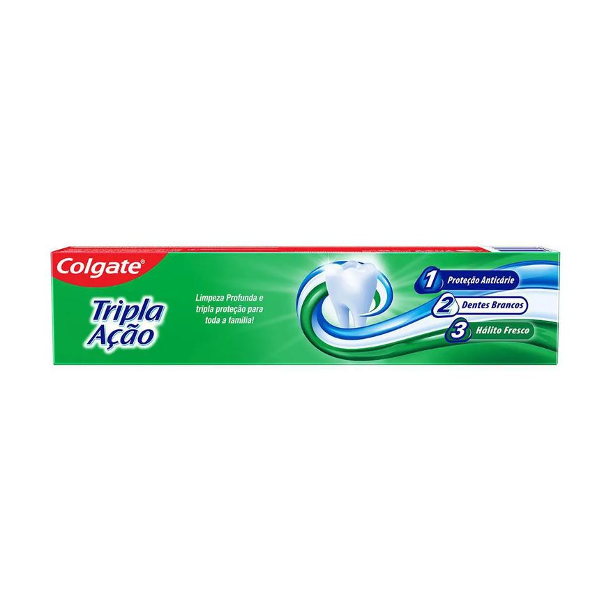 Colgate Creme Dental Tripla Ação Anticárie Menta Original 180g