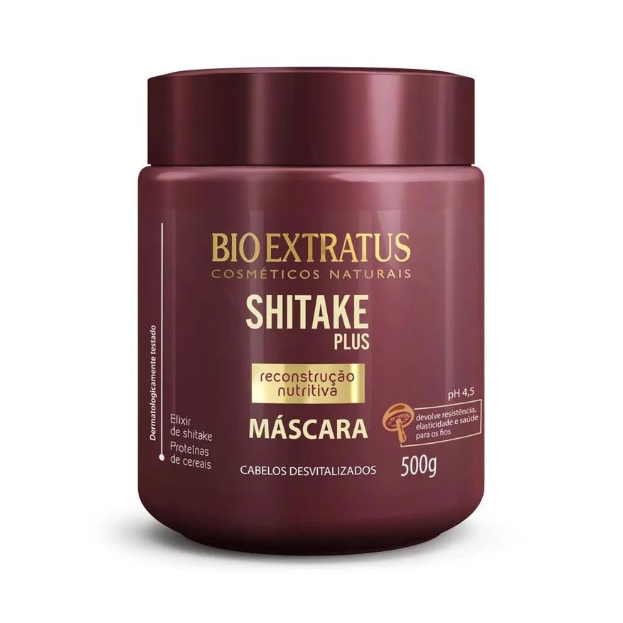 Bio Extratus Mascara Limpeza Nutritiva Shitake 500g