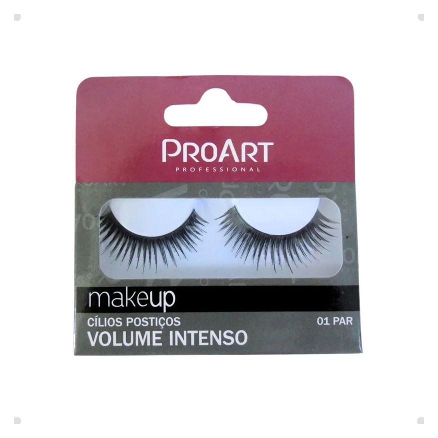 Proart Cílios Postiços Makeup Volume Intenso 001