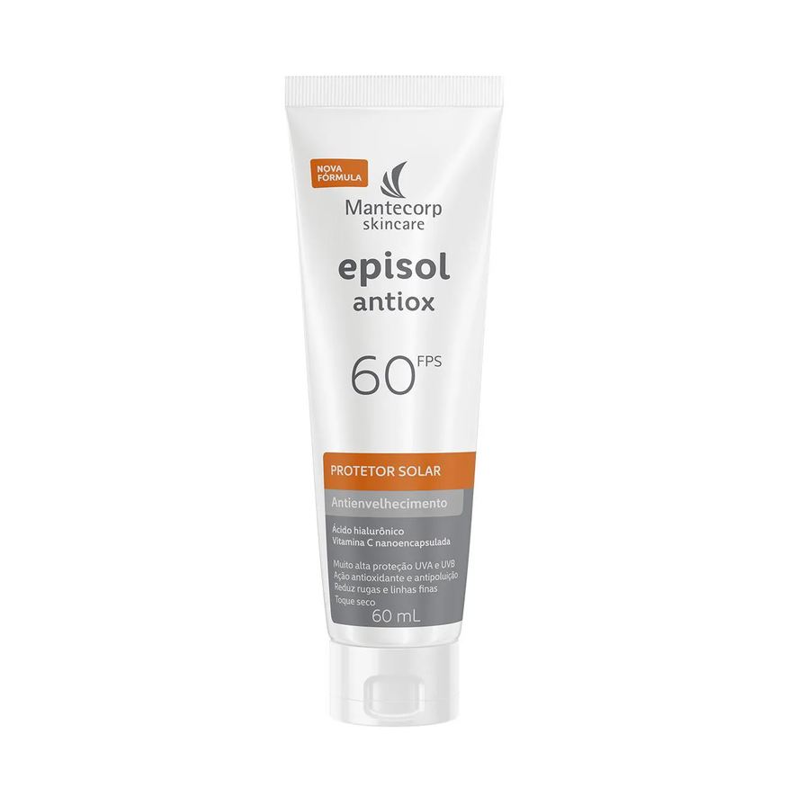 Episol Protetor Solar Antiox FPS 60 Bisnaga 60ml