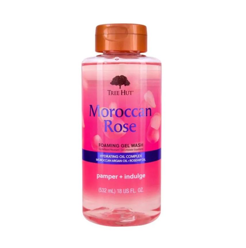 Tree Hut Moroccan Rose Foaming Gel Wash - Sabonete Corporal 532ml - Original