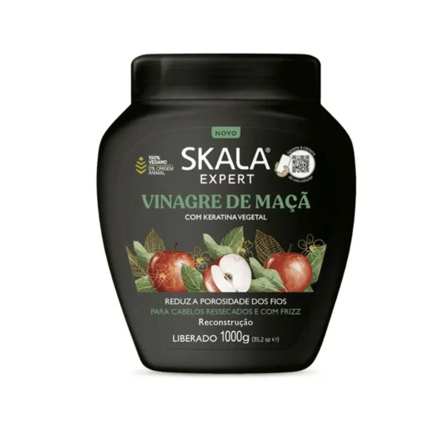 Skala Creme de Tratamento 1kg Vinagre de Maca com Keratina