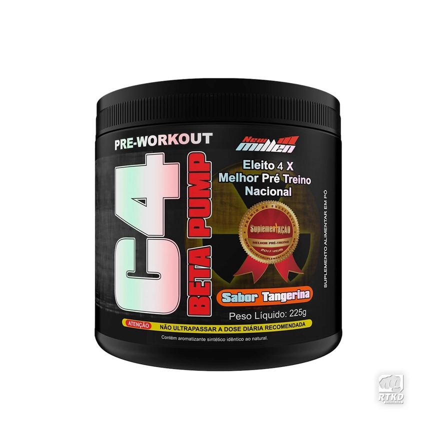 Beta C4 Pump Extreme Pre Workout 225g – New Millen (Tangerina)