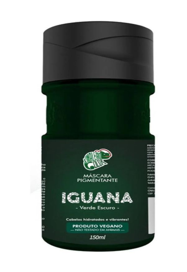 Tonalizante Máscara Iguana Kamaleão Color Verde Escuro 150ml