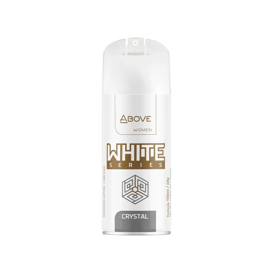 Above Desodorante Feminino White Series 100ml Aerosol Crystal