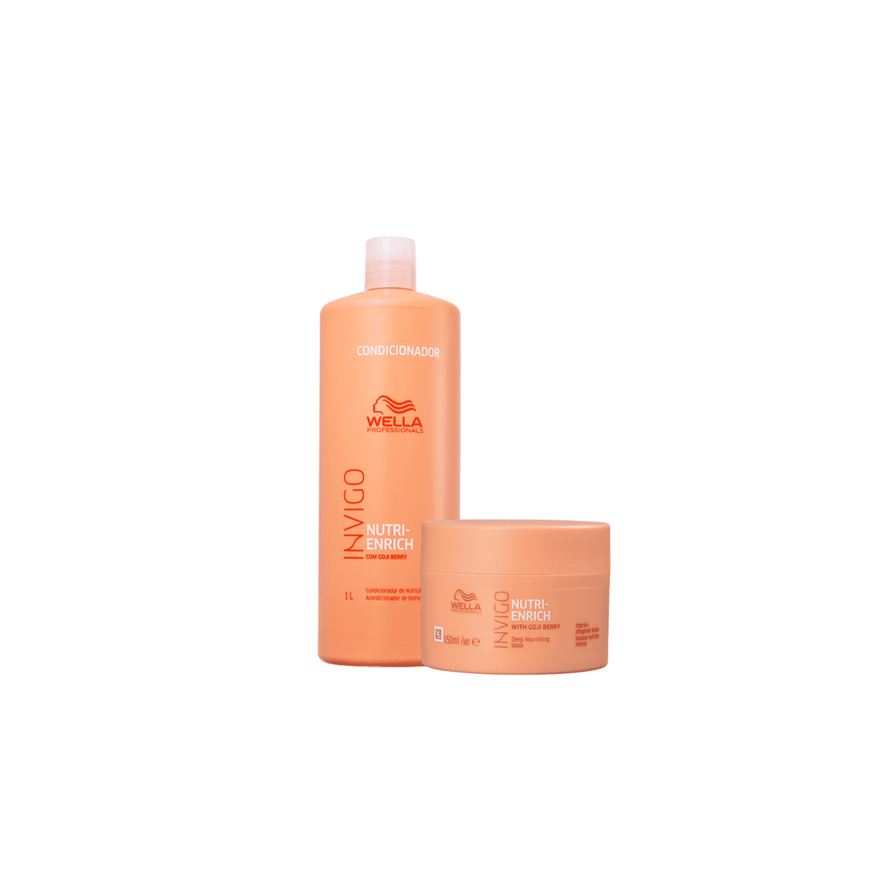Wella Kit Professionals Nutri-Enrich Care Salon (2 Produtos)