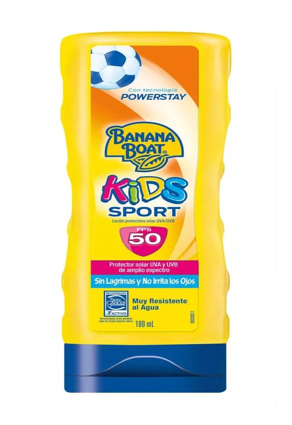 Nan Banana Boat Kids Sport Protetor Solar Fps 50 180ml