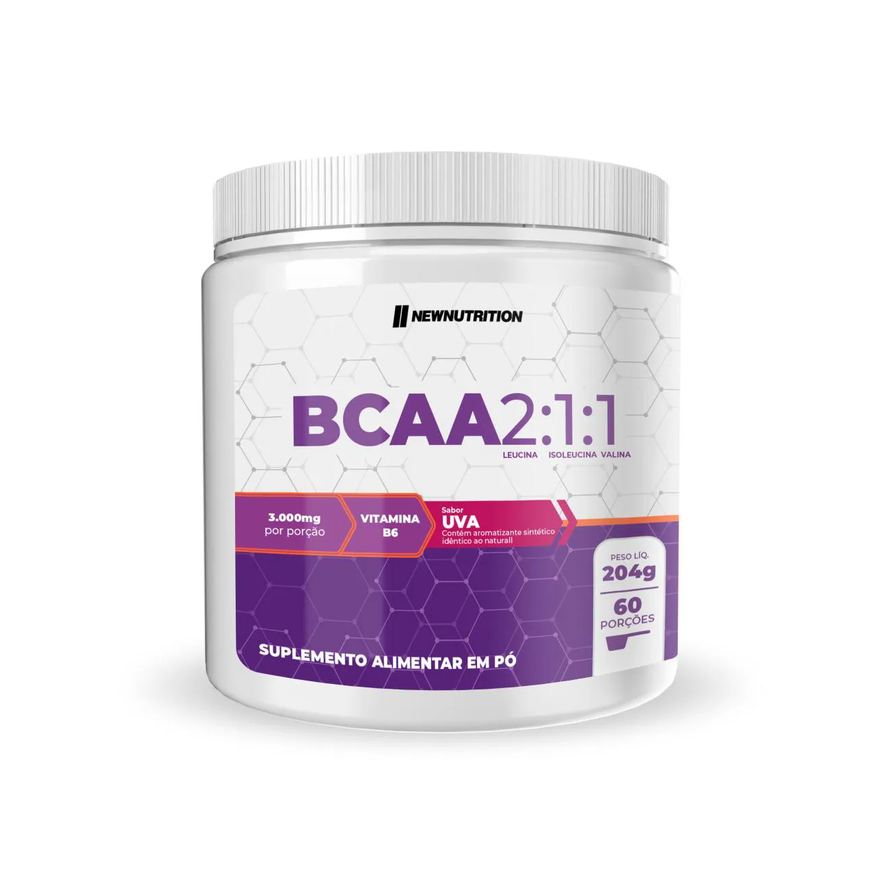 2:1:1 BCAA Newnutrition Uva 204g
