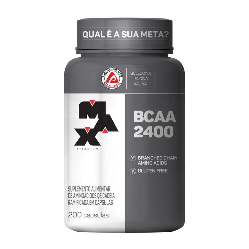 Max Titanium Bcaa 2400mg 200 cápsulas