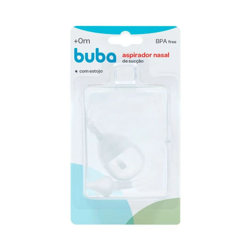 Nasal Aspirador De Succao Buba Com Estojo Transparente 11859