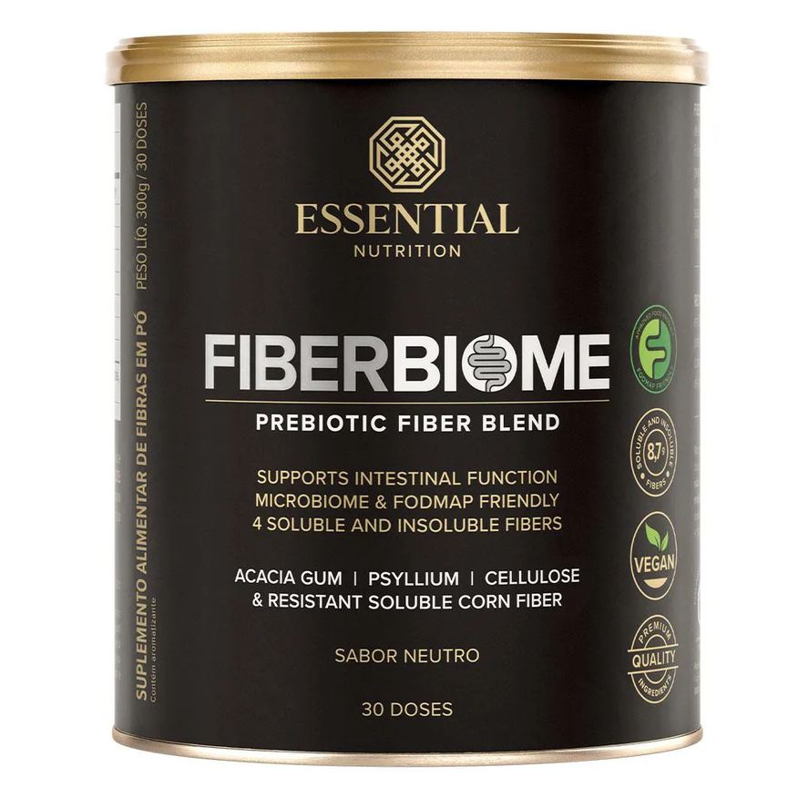 Probiotica Fiberbiome Blend de Fibras Probioticas Neutro (300g) – Essential Nutrition