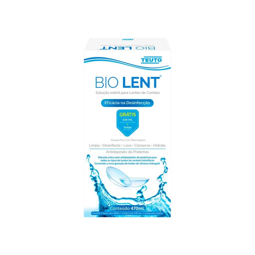 Lent Bio Solucao Multiuso 350ml 120ml+ Estojo
