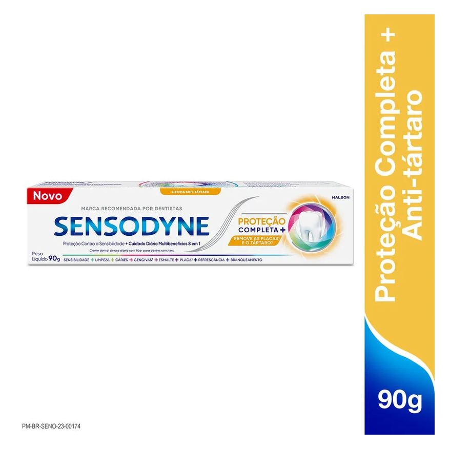 Sensodyne Creme Dental 90g Protecao Completa Anti-tartaro
