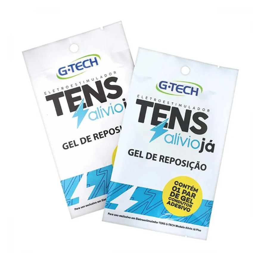 De Gel Reposicao Para Eletroestimulador Tens Alivio Ja G-tech 1 Par