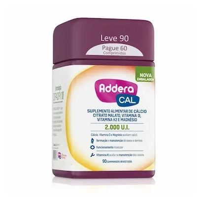 Addera Cálcio MDK CAL 2000UI 90 comprimidos