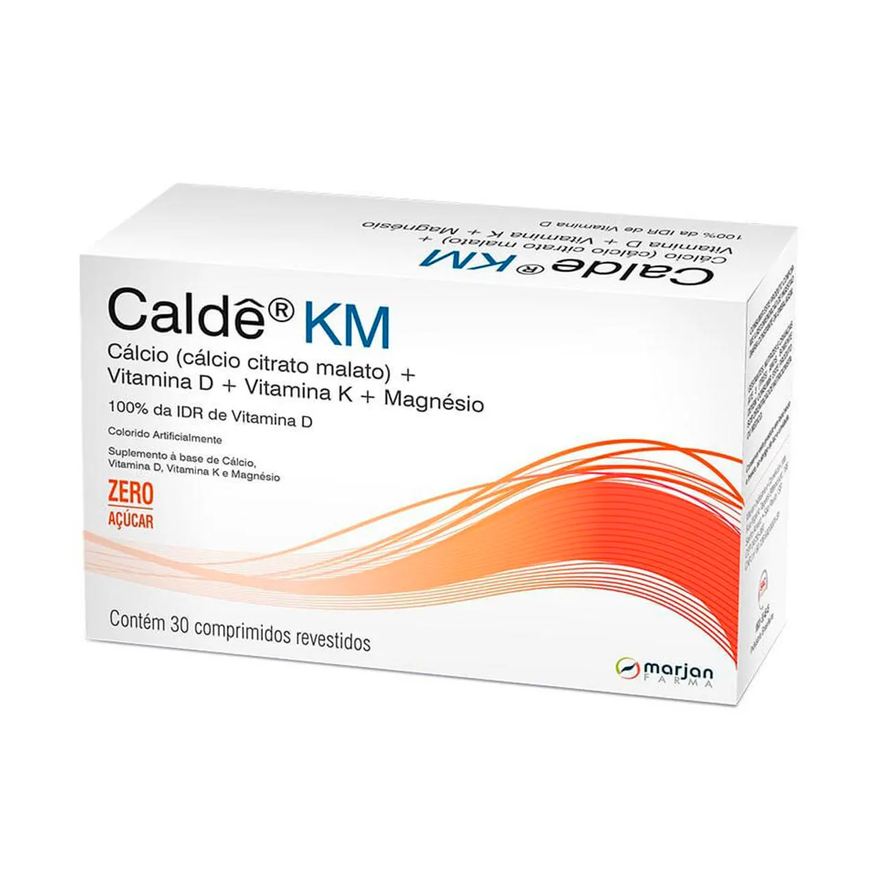 MDK Cálcio Caldê KM 30 comprimidos