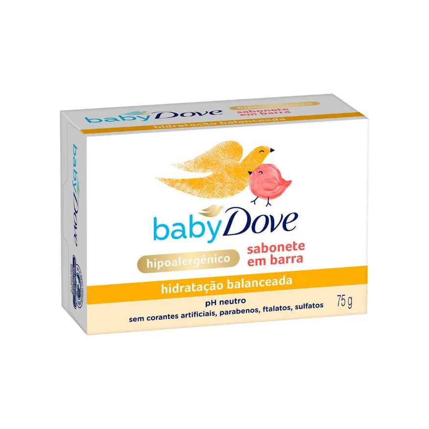 Dove Sabonete Barra Baby 75g Hidratacao Balanceada