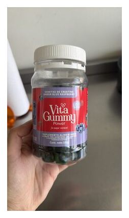 Gummy Vita Power Gomitas de Creatina Sabor Blue Raspberry