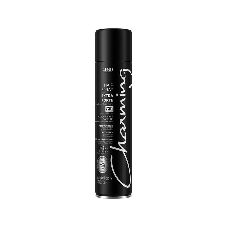 Fixador Spray para Cabelo Charming Extra Forte com 400ml