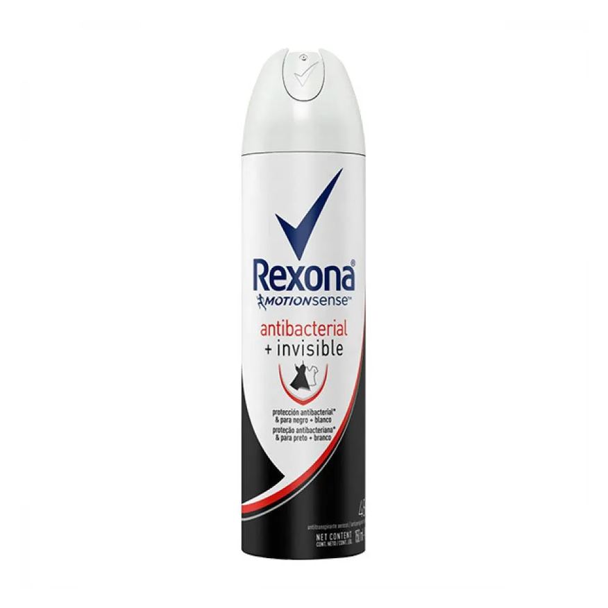 Rexona Antitranspirante Aerossol Invisible + Antibac 150ml