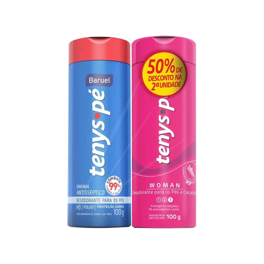 Baruel Tenys-pe 100g Original+100g Woman Promocional