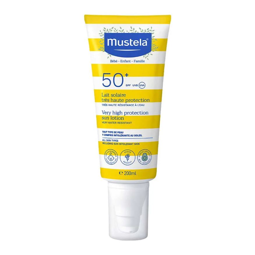 Mustela Protetor Solar – Protetor Solar Infantil Mustela Fps50+ 200ml