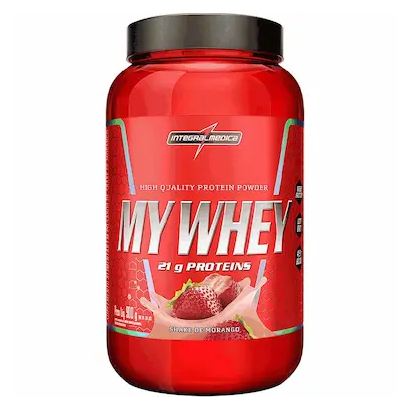 Integralmedica Whey Protein Integralmédica My Whey Shake de Morango 900g