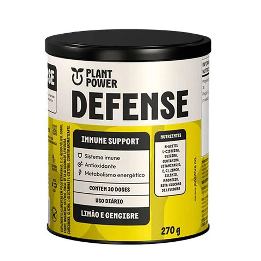 Limão Defense e Gengibre Plant Power 270g U Unica