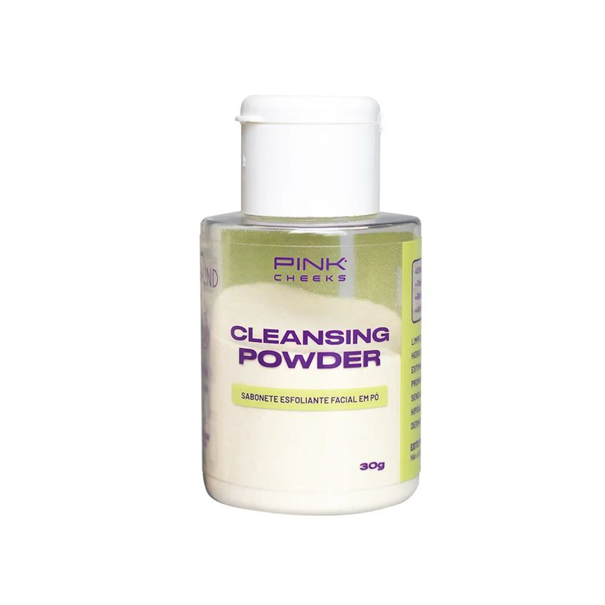 Esfoliante Sabonete Facial em Pó Cleansing Powder Pink Cheeks 30g