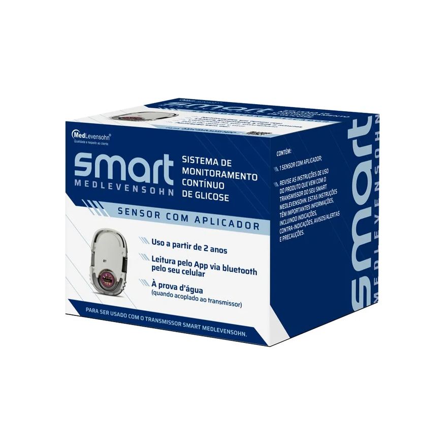 De Sensor Monitoramento De Glicose Smart Medlevensohn Com Aplicador