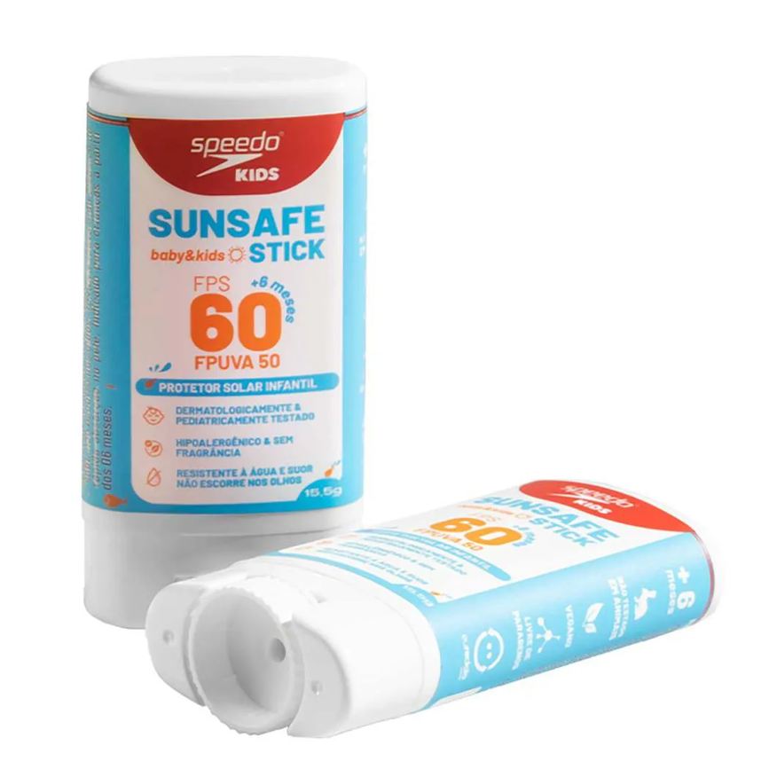 Solar Protetor Infantil em Bastão Pink Cheeks Sunsafe Baby & Kids Fps60 155g