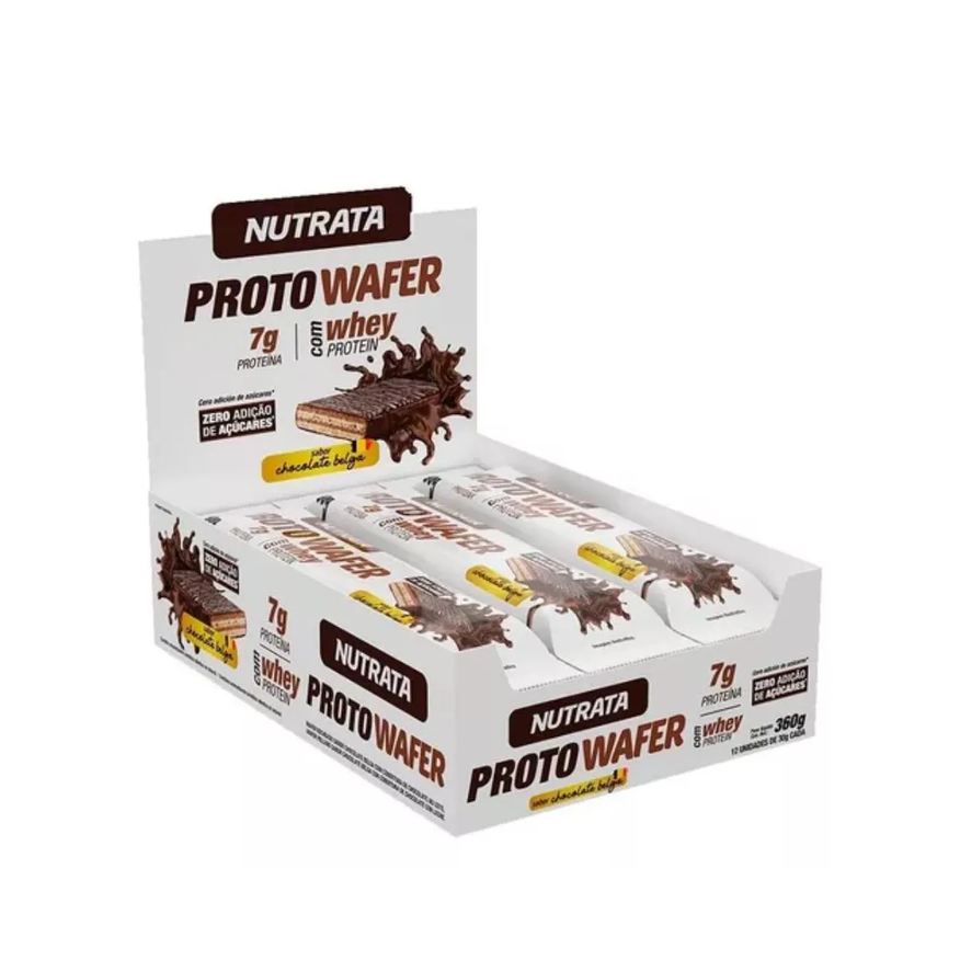 WAFER PROTO DISPLAY C/ 12 UND – NUTRATA 12 Unidades Doce DE Leite