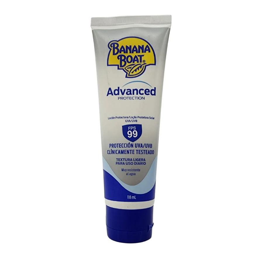 Nan Loção Protetora Solar Uva/Uvb Advanced Protection Fps 99 Banana Boat 118ml