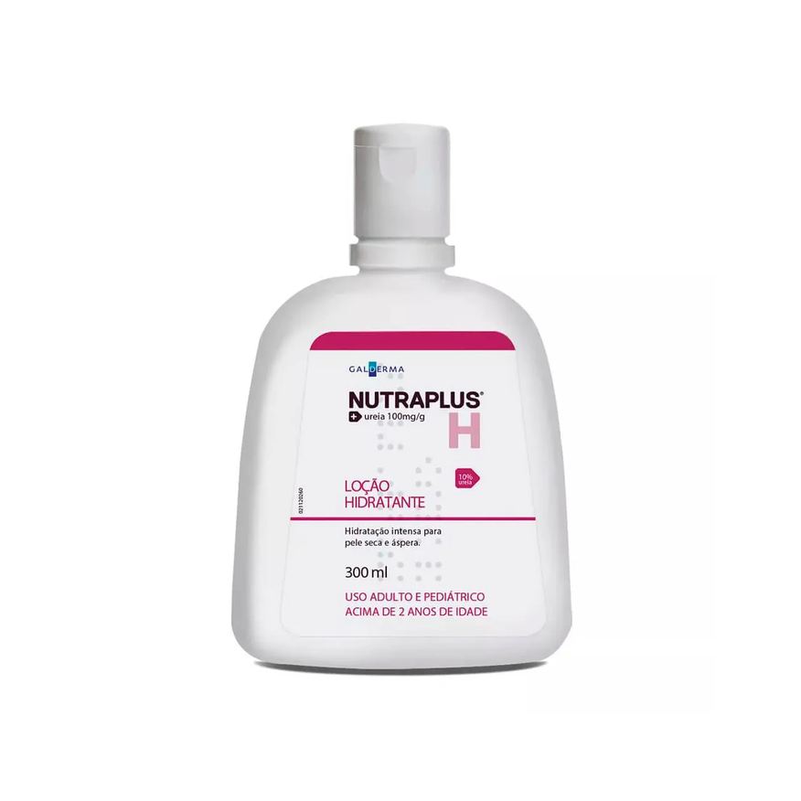 Hidratante Loção Nutraplus para Pele Seca e Áspera com 300ml