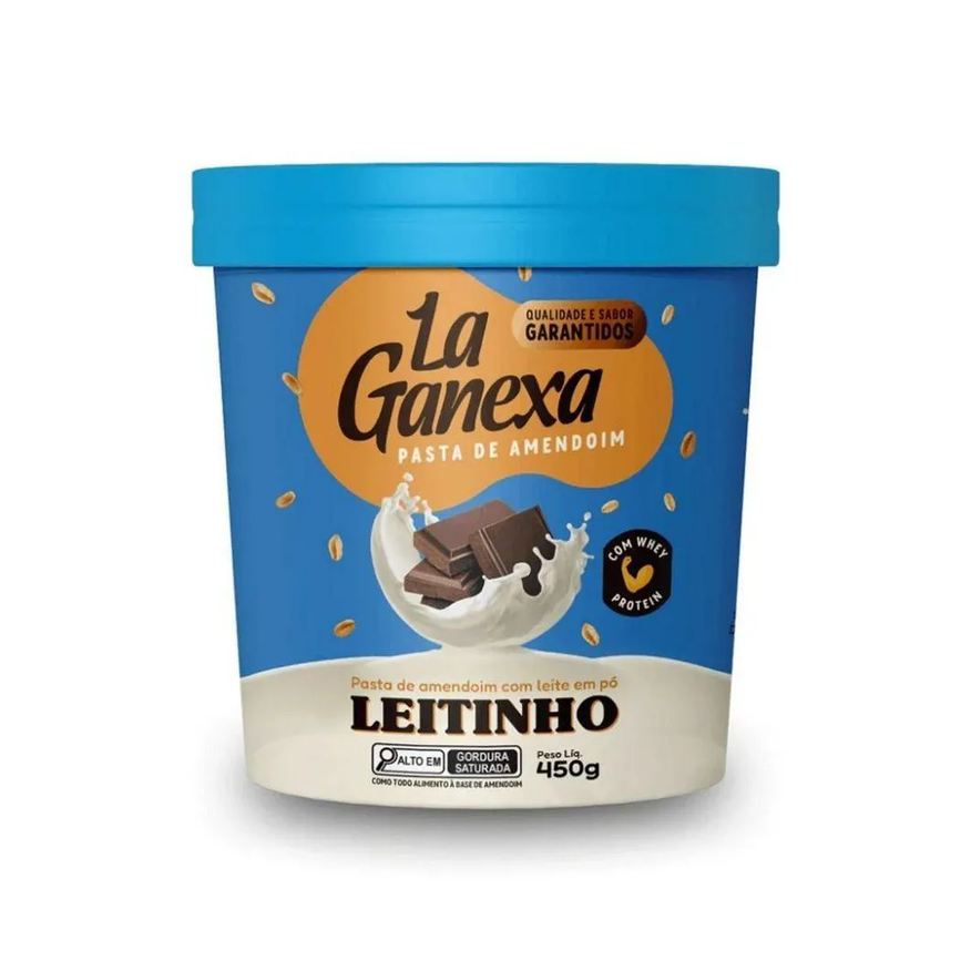 Amend Pasta de Amendoim Integral Gourmet 450g Sabor Leite Ninho C- Whey Protein