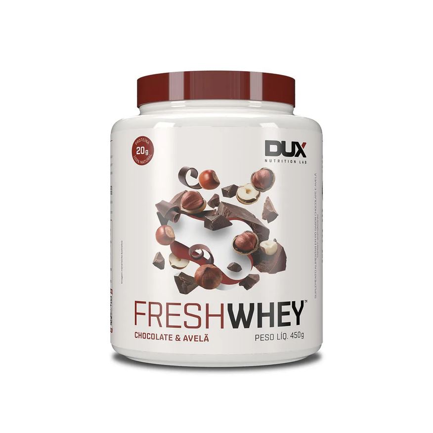 Whey Fresh Dux Nutrition Chocolate & Avelã 450g