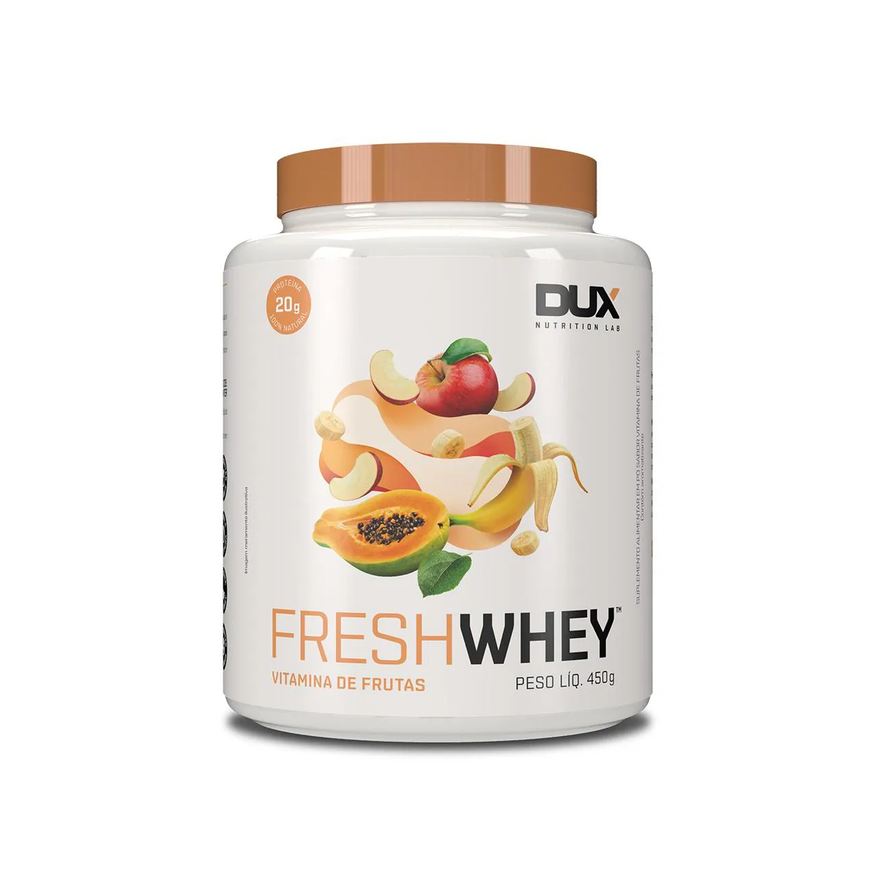 Whey Fresh Dux Nutrition Vitamina de Frutas 450g