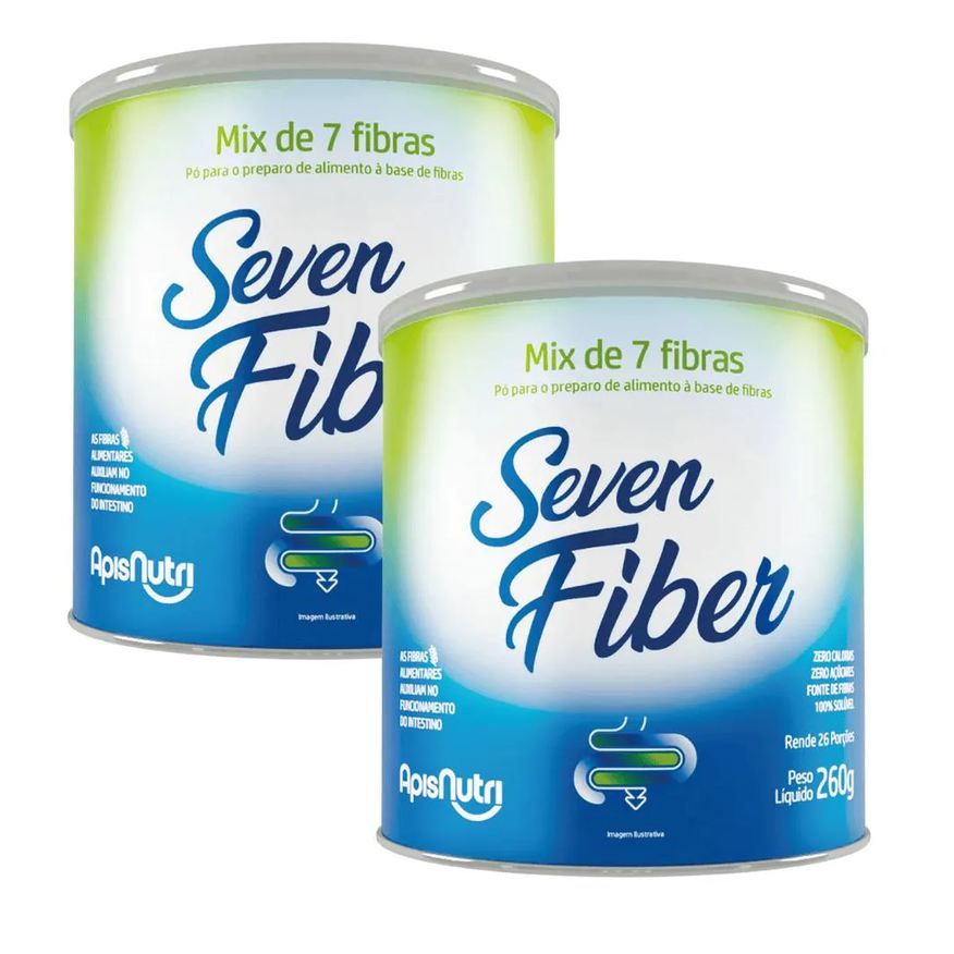 2X Kit Seven Fiber 260g Mix de 7 Fibras – Apisnutri
