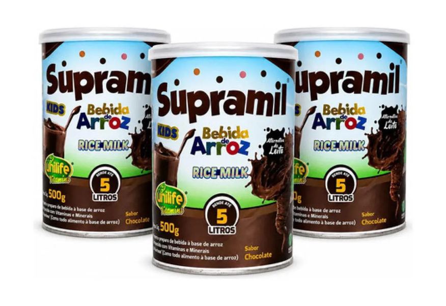 Kit 3 Supramil Kids Chocolate 500g – Unilife
