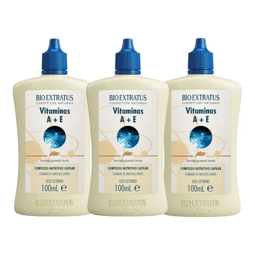 Kit 3 Vitamina A + e 100ml Bio Extratus