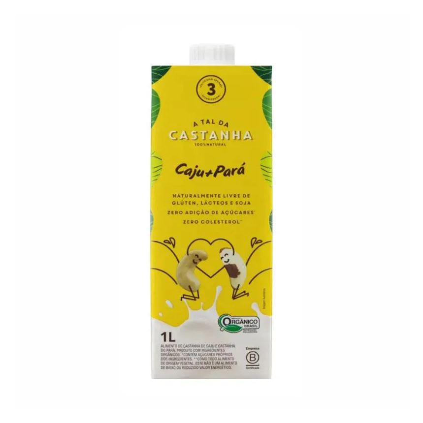 3x: Kit Leite Vegetal Caju + Pará a Tal da Castanha 1l