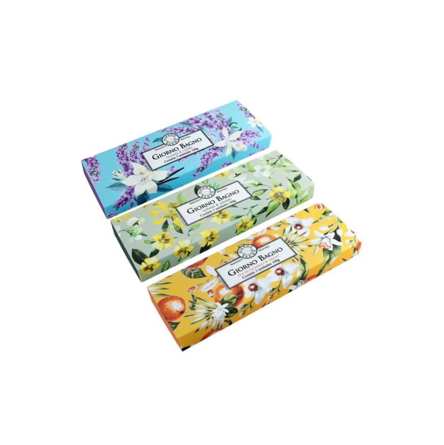 Natura Kit Giorno Bagno Sabonetes Naturais (3 Produtos)