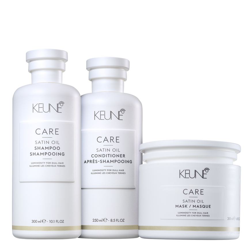 Keune Kit Care Satin Oil Tratamento Profundo (3 Produtos)