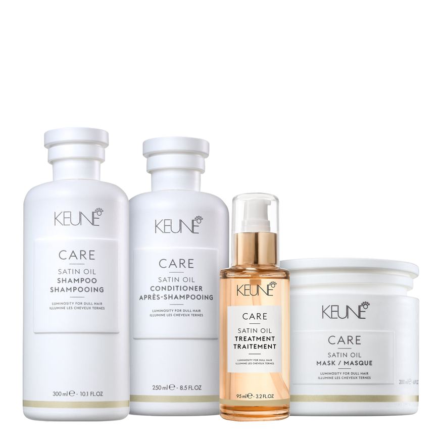 Keune Kit Satin Oil Treatment (4 Produtos)